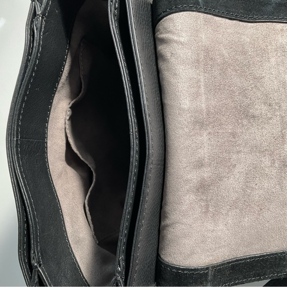 Vince Camuto Artera Saddle Leather/Suede Shoulder Bag. Like new. - Picture 13 of 13